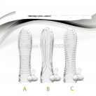 Силиконовая вибрационная насадка на пенис photo 2