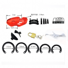 Пояс верности для мужчин.  С замком. С подключением к электростимулятору. photo 3