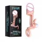 Насадка силиконовая с язычком-стимулятором photo 1