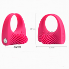 Силиконовое эрекционное кольцо с вибрацией photo 3