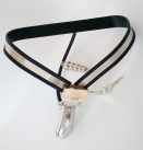 Пояс верности для мужчин. Нержавеющая сталь. С замком. photo 2