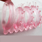 Силиконовое тройное эрекционное кольцо photo 3