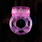 Силиконовое эрекционное кольцо Sexyland Бабочка с вибрацией photo 5