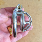 Пояс верности для мужчин. Нержавеющая сталь. С замком. photo 2