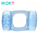 Силиконовое кольцо IKOKY с 2 вибропулями photo 2