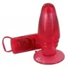 Анальный вибратор BIG BUTT BOY REAR AND RED (11см) photo 1