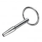 Кольцо с катетером для стимуляции уретры. Нержавеющая сталь. photo 3