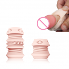 Силиконовые насадки на пенис 2 шт.  photo 2