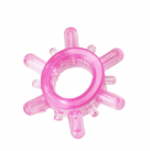 Силиконовая эрекционная насадка на пенис - 1 шт.  photo 1