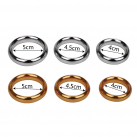 Алюминиевое эрекционное кольцо IKOKY photo 1