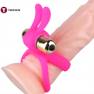 Силиконовое кольцо с усиками и вибропулей photo 2