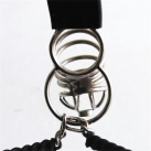 Мужской стальной пояс целомудрия с рукавом для пениса photo 1