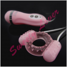 Кольцо для пениса двойное. Силикон. С вибрацией. 10 режимов. photo 3