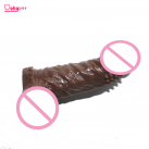 Силиконовая многоразовая насадка на пенис photo 1