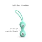 Вагінальні кульки Love To Love JOIA - ENJOY MINT photo 3