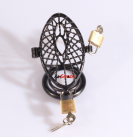 Мужской пояс верности стальной 45 мм  photo 3