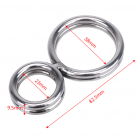 Двойное эрекционное кольцо IKOKY photo 6