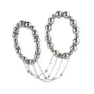 Сексуальна прикраса на пеніс та машонку Art of Sex - Jerome, Срібло photo 2