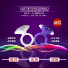 Кольцо для пениса. Силикон. С вибрацией и стимуляцией клитора. photo 2