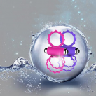 Тройное эрекционное кольцо из силикона с вибрацией photo 4