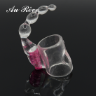 Кольцо для пениса с анальными шариками. Силикон. photo 2