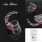 Кольцо для пениса с анальными шариками. Силикон. photo 6