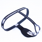 Мужской пояс верности из нержавеющей стали Master-Slave Cockring photo 5