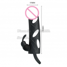 Силиконовая насадка с вибропулей и усиками photo 3