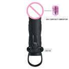 Силиконовая насадка с вибропулей и усиками photo 2