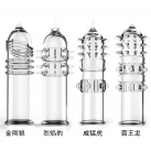 Силиконовая насадка на пенис photo 1