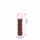 Рукав на пенис силиконовый, 18.5 см  photo 4