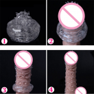 Насадка силіконова. Багаторазовий. Для збільшення пенісу. photo 5