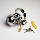 Пояс верности для мужчин. Нержавеющая сталь. С замком. photo 1