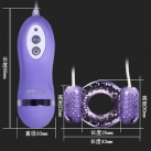 Эрекционное кольцо Anillo Anneau Vibrador с двойной вибрацией photo 1