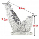 Эластичная насадка на пенис прозрачная photo 2