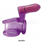 Силиконовая насадка с вибрирующим клиторальным стимулятором photo 4