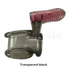 Силиконовая насадка с вибрирующим клиторальным стимулятором photo 1