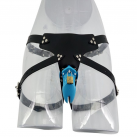 Пояс целомудрия мужской с пластиковой насадкой на пенис 3-х цветов photo 1