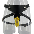 Пояс целомудрия мужской с пластиковой насадкой на пенис 3-х цветов photo 6