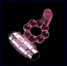 Кольцо для пениса. Силикон. С вибрацией. 10 режимов. photo 2