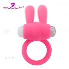 Силиконовое эрекционное кольцо MOJOY с вибрацией photo 4