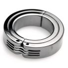 Металлическое эрекционное кольцо, 50 мм, 342 гр photo 2