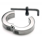 Металлическое эрекционное кольцо, 50 мм, 342 гр photo 3