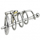 Мужской пояс целомудрия с катетером для уретры photo 2