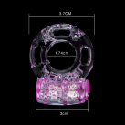 Силиконовое кольцо Davidsource с вибропулей photo 1