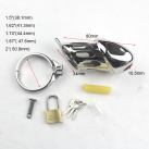 Пояс верности для мужчин. Нержавеющая сталь. С замком. photo 3