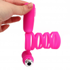 Вибрационная насадка на пенис со стимулятором для клитором photo 3