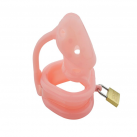 Розовый пояс целомудрия разных диаметров  photo 4