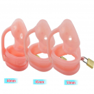 Розовый пояс целомудрия разных диаметров  photo 2