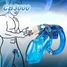 Пластиковый пояс верности для мужчин CB3000 photo 2